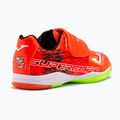 Joma Super Copa IN korall/zöld fluor gyermek focicipő 13