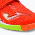 Joma Super Copa IN korall/zöld fluor gyermek focicipő 7