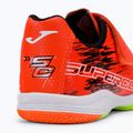 Joma Super Copa IN korall/zöld fluor gyermek focicipő 8