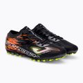 Joma Super Copa AG férfi futballcipő fekete/korall színű 4