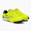 Joma Toledo TF gyermek focicipő citromsárga fluor/fekete 4
