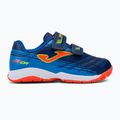 Joma Xpander IN navy/orange fluor gyermek focicipő 2
