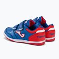 Gyermek futballcipő Joma Top Flex IN királyi/piros 3