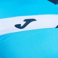 Férfi teniszpóló Joma Court fluor türkiz/tengerészkék 3