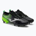 Joma Propulsion Cup FG fekete/zöld fluor férfi futballcipő 4