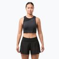 Női futó felső NNormal Trail Cropped Top fekete 2