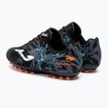 Gyermek focicipő Joma Super Copa Jr AG black/turquoise 3