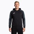 Férfi Joma Elite XI Hoodie fekete/antracit futó melegítőfelső