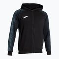 Férfi Joma Elite XI Hoodie fekete/antracit futó melegítőfelső 2