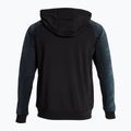 Férfi Joma Elite XI Hoodie fekete/antracit futó melegítőfelső 3