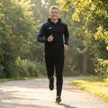 Férfi Joma Elite XI Hoodie fekete/antracit futó melegítőfelső 10
