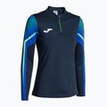 Női Joma Elite XI tengerészkék/fluor zöld futó melegítőfelső 3