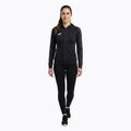 Női Joma Elite XI Hoodie fekete/antracit futó melegítőfelső 2