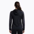 Női Joma Elite XI Hoodie fekete/antracit futó melegítőfelső 3