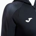 Női Joma Elite XI Hoodie fekete/antracit futó melegítőfelső 5
