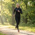 Női Joma Elite XI Hoodie fekete/antracit futó melegítőfelső 12