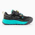 Gyerek futócipő Joma Adventure black/turquoise 8