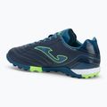 Férfi futballcipő Joma Aguila TF navy/green fluor 3