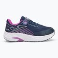 Joma Super Cross gyermek futócipő navy/ fukszia színben 2