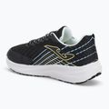 Joma Super Cross gyermek futócipő fekete/ türkizkék 3