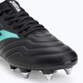 Férfi futballcipő Joma Powerful SG fekete türkizkék 7