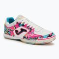 Férfi futballcipő Joma Top Flex IN white/coral