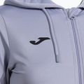 Női tenisz pulóver Joma Sculpture II Zip-Up Hoodie W kék 3