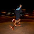 Férfi Joma R-Night esőkabát futó kabát fekete 10