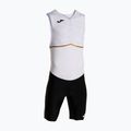 Férfi triatlonruha Joma Record III Bodysuit fehér/fekete