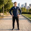 Férfi Joma Record III Full Zip futó melegítőfelső navy 5