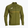 Férfi Joma Record III Full Zip khaki színű futó melegítőfelső