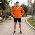 Férfi Joma Record III Full Zip futópulóver narancssárga színben 6