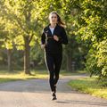 Női Joma Record III Full Zip futó melegítőfelső fekete 6