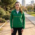 Női Joma Record III Full Zip zöld futó melegítőfelső 9