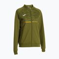 Női Joma Record III Full Zip zöld futó melegítőfelső