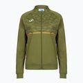 Női Joma Record III Full Zip zöld futó melegítőfelső