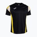 Férfi Joma Montreal póló fekete/sárga