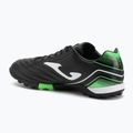 Joma Aguila TF férfi futballcipő fekete/fluor zöld 3