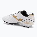 Joma Aguila FG férfi futballcipő fehér/arany 3