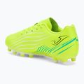 Gyerek focicipő Joma Propulsion Jr FG fluoreszkáló sárga 3