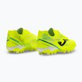 Gyerek focicipő Joma Propulsion Jr FG fluoreszkáló sárga 3
