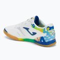 Férfi focicipő Joma DZ-7 IN white/royal blue 3
