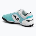 Férfi futballcipő Joma Top Flex 2642 TF fluor turquoise/white 3