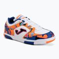 Gyerek focicipő Joma Top Flex Jr IN white-orange