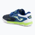 Gyerek focicipő Joma Cancha Jr IN navy/blue 3