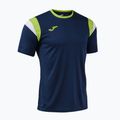Férfi teniszpóló Joma Terra dark navy/lime 3