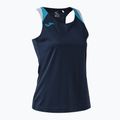 Női teniszpóló Joma Terra Tank Top dark navy/turquoise fluor 3
