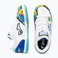 Gyermek focicipők Joma Top Flex Jr IN white 4