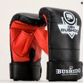 Bushido boxkesztyű zsákos edzéshez fekete Rp4 12