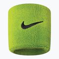Nike Swoosh csuklópántok 2 db atomzöld/fekete